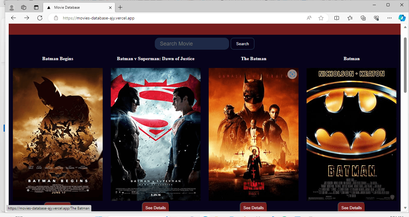 Movie Web